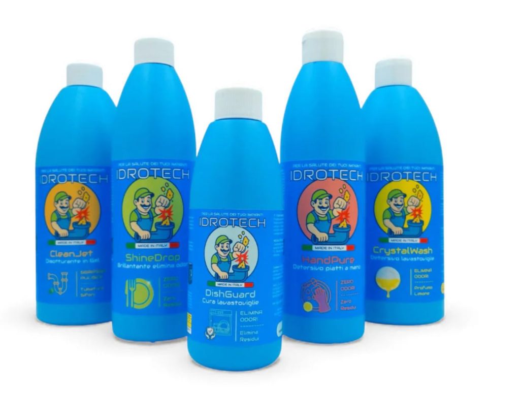 kit completo professionale di prodotti per pulizia scarichi e tubature